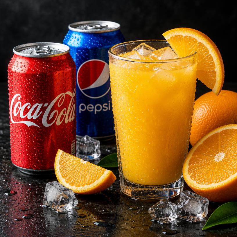 Refrigerante lata ou Suco natural