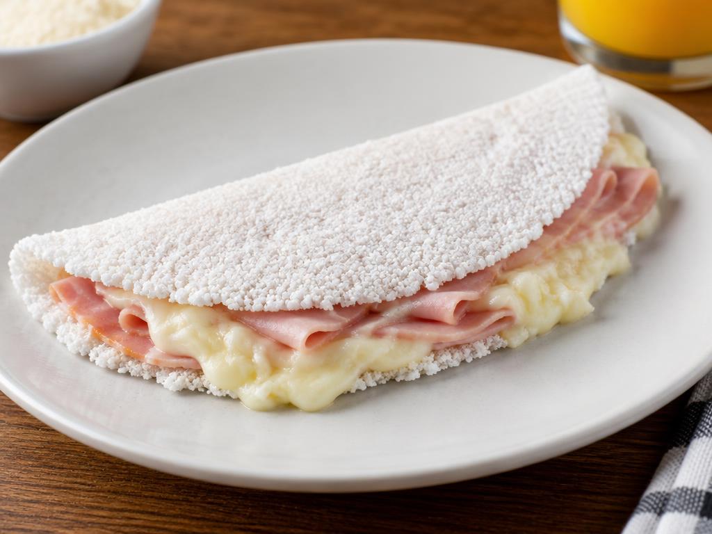 Tapioca Presunto e Queijo