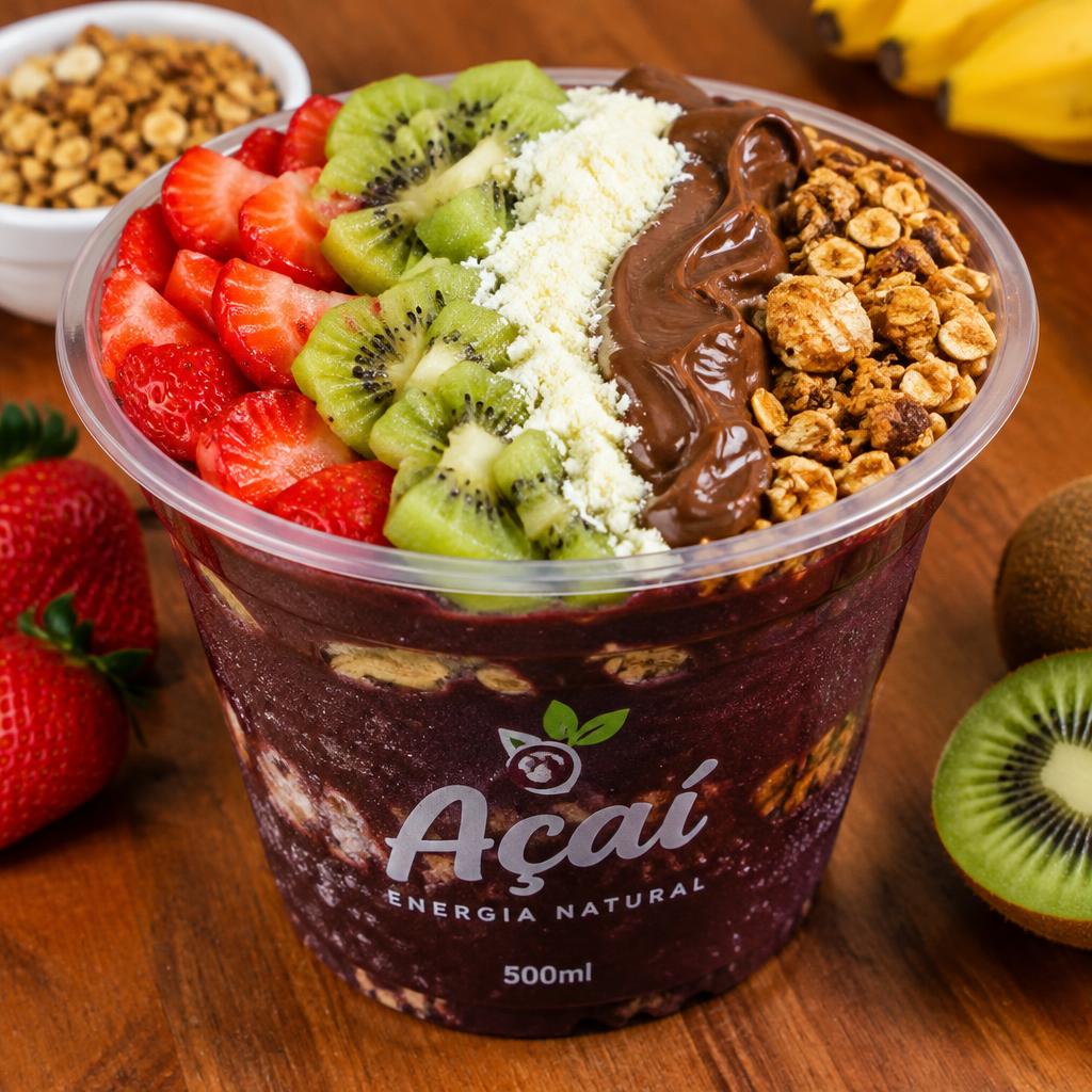 Açaí 500ml Completo