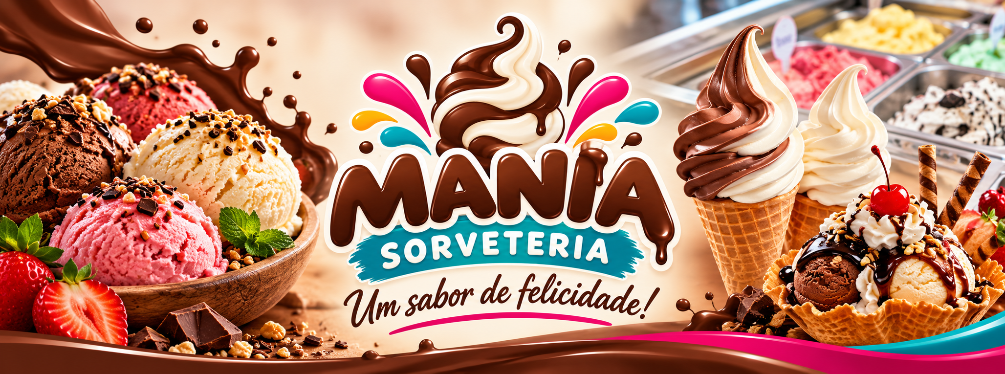 Capa de Mania Sorveteira 